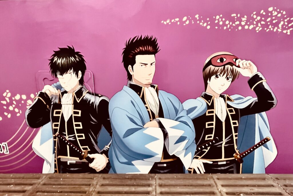 銀魂✖嵐電 銀魂ラッピング車両 銀魂✖京都 銀魂真選組炎天巡行 gintama✖kyototrain