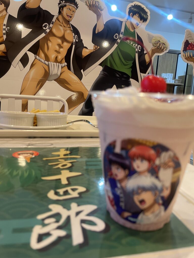 銀魂 真選組 銀魂コラボカフェ 銀魂屋台売上決定戦 gintama gintama-collab shinsengumi gintama-yatai